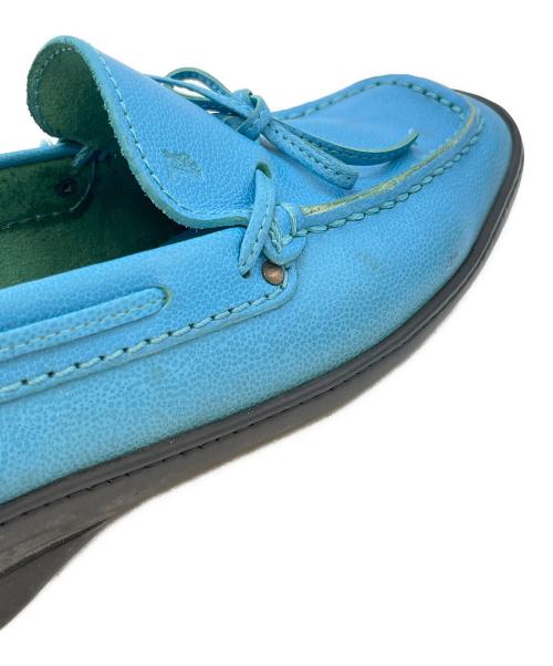 TOD'S（トッズ）TOD'S (トッズ) ドライビングシューズ スカイブルー サイズ:5の古着・服飾アイテム