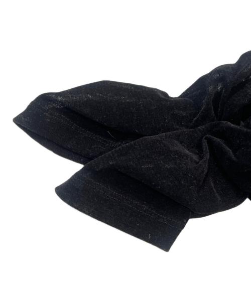 HIROKO KOSHINO（ヒロコ コシノ）HIROKO KOSHINO (ヒロコ コシノ) フロッキーチュールベーシックインナー　RHKAC-50240 ブラック サイズ:38の古着・服飾アイテム