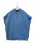 HIROKO KOSHINO（ヒロコ コシノ）の古着「ウールリバーBIGポケットベスト　RHJAB-40890」｜ブルー
