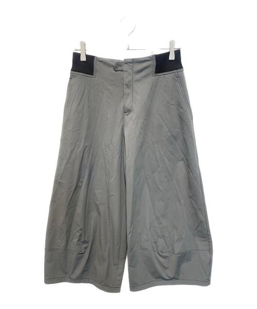 TRUNK HIROKO KOSHINO（トランク ヒロコ コシノ）TRUNK HIROKO KOSHINO (トランク ヒロコ コシノ) 立体ヘムデザインワイドパンツ　RSLAA-06390 カーキ サイズ:38の古着・服飾アイテム