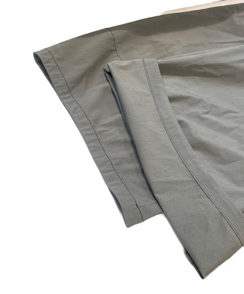 TRUNK HIROKO KOSHINO（トランク ヒロコ コシノ）TRUNK HIROKO KOSHINO (トランク ヒロコ コシノ) 立体ヘムデザインワイドパンツ　RSLAA-06390 カーキ サイズ:38の古着・服飾アイテム