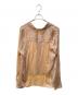 R'IAM-PLAGE (リアムプラージュ) シルクオープンカラーシャツ　24050922303020 ベージュ サイズ:Free：4000円