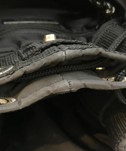 OUTDOOR（アウトドア）OUTDOOR (アウトドア) TOGA ARCHIVES (トーガアーカイブス) ドローストリングバッグ ブラックの古着・服飾アイテム