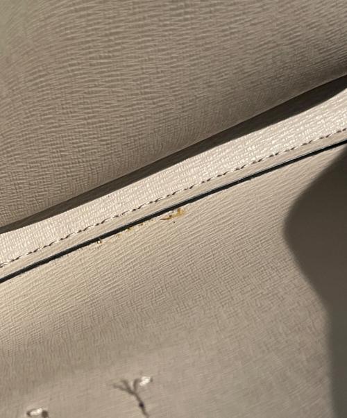 Kate Spade（ケイトスペード）Kate Spade (ケイトスペード) 2WAYショルダーバッグ　PXRUA540 ブラック×ベージュの古着・服飾アイテム