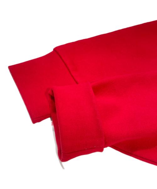 POLO RALPH LAUREN（ポロ・ラルフローレン）POLO RALPH LAUREN (ポロ・ラルフローレン) プラッドポニーフーディ レッド サイズ:Sの古着・服飾アイテム