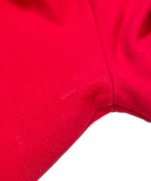 POLO RALPH LAUREN（ポロ・ラルフローレン）POLO RALPH LAUREN (ポロ・ラルフローレン) プラッドポニーフーディ レッド サイズ:Sの古着・服飾アイテム