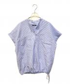 JOURNAL STANDARDジャーナルスタンダード）の古着「スキッパーブラウス　25050400922010」｜ブルー