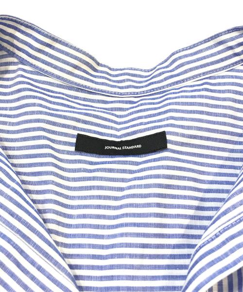 JOURNAL STANDARD（ジャーナルスタンダード）JOURNAL STANDARD (ジャーナルスタンダード) スキッパーブラウス　25050400922010 ブルー サイズ:F 未使用品の古着・服飾アイテム