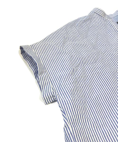 JOURNAL STANDARD（ジャーナルスタンダード）JOURNAL STANDARD (ジャーナルスタンダード) スキッパーブラウス　25050400922010 ブルー サイズ:F 未使用品の古着・服飾アイテム