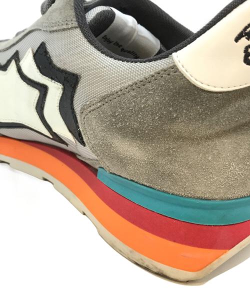 atlantic stars（アトランティックスターズ）atlantic stars (アトランティックスターズ) ローカットスニーカー グレー サイズ:41の古着・服飾アイテム