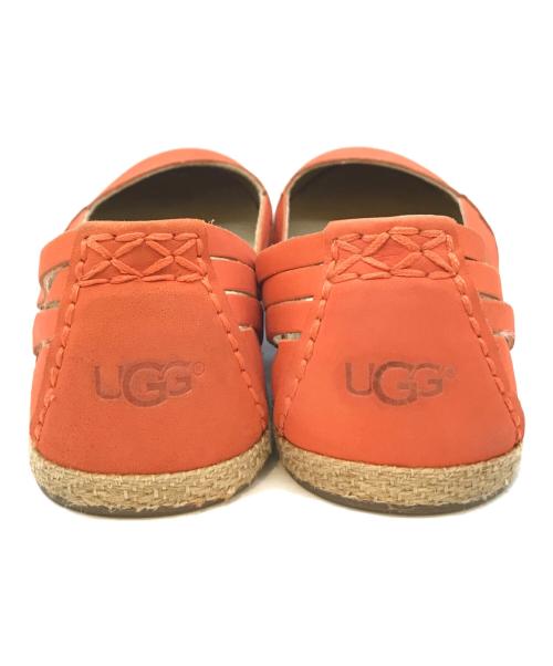 UGG（アグ）UGG (アグ) ティッピーヌバック フラットシューズ　1017852 オレンジ サイズ:24.5の古着・服飾アイテム