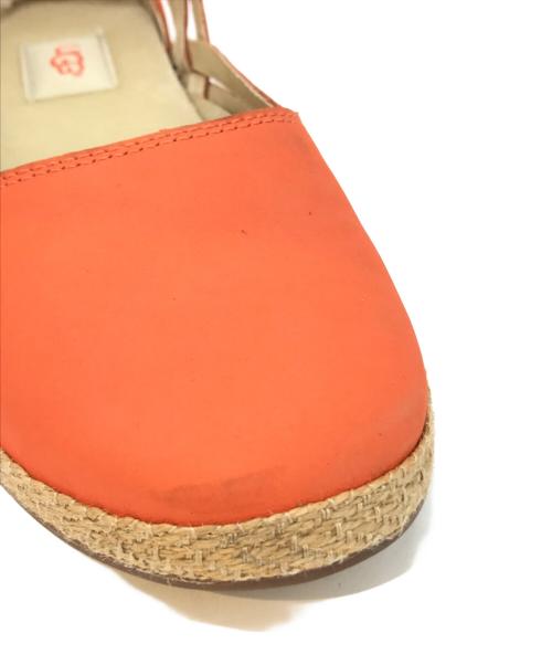 UGG（アグ）UGG (アグ) ティッピーヌバック フラットシューズ　1017852 オレンジ サイズ:24.5の古着・服飾アイテム