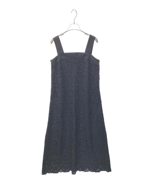 ICHIE strawberry fields（イチエストロベリーフィールズ）ICHIE strawberry fields (イチエストロベリーフィールズ) レースワンピース ブラック サイズ:FREEの古着・服飾アイテム