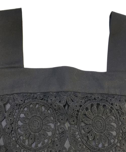 ICHIE strawberry fields（イチエストロベリーフィールズ）ICHIE strawberry fields (イチエストロベリーフィールズ) レースワンピース ブラック サイズ:FREEの古着・服飾アイテム