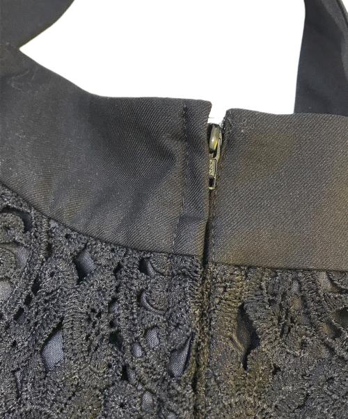 ICHIE strawberry fields（イチエストロベリーフィールズ）ICHIE strawberry fields (イチエストロベリーフィールズ) レースワンピース ブラック サイズ:FREEの古着・服飾アイテム