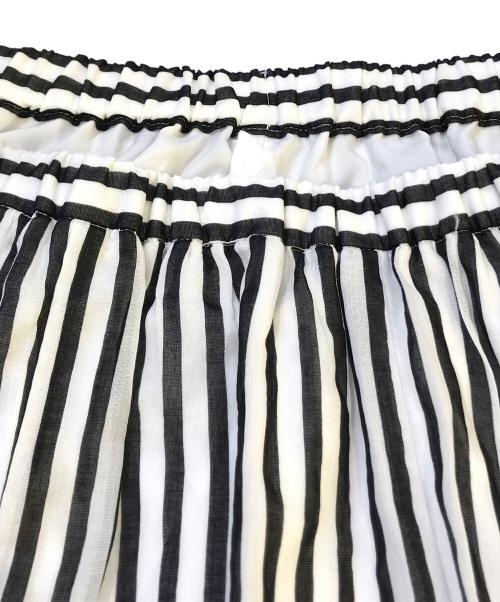 Loungedress（ラウンジドレス）Loungedress (ラウンジドレス) ラウンジドレスコットンシアーギャザースカート　LDZ1041401A0002 ブラック サイズ:Fの古着・服飾アイテム