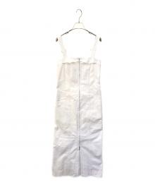 Apuweiser-riche（アプワイザーリッシェ）の古着「ノースリーブワンピース  24266091」｜ホワイト