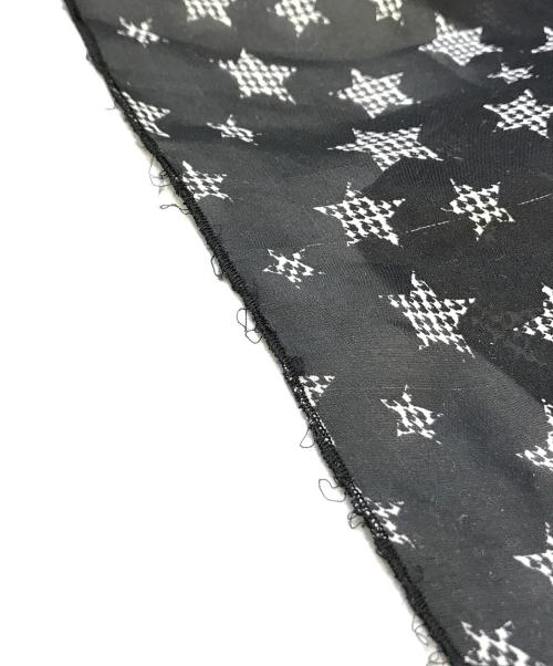 DOUBLE STANDARD CLOTHING（ダブルスタンダードクロージング）DOUBLE STANDARD CLOTHING (ダブルスタンダードクロージング) 星柄ティアード ロングワンピース　0201-061-203 ブラック サイズ:38の古着・服飾アイテム