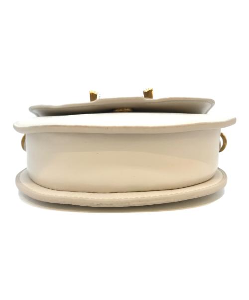 CHARLES & KEITH（チャールズアンドキース）CHARLES & KEITH (チャールズ＆キース) ミニガビーヌサドルバッグ アイボリーの古着・服飾アイテム