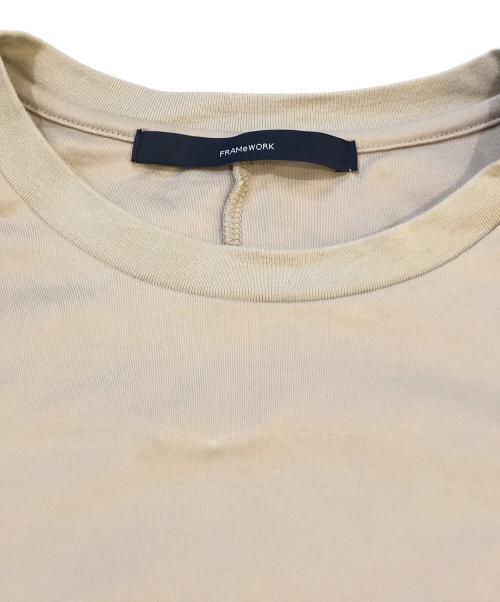 FRAMeWORK（フレームワーク）FRAMeWORK (フレームワーク) スムースコクーンプルオーバー 25070220757120 ベージュ サイズ:Freeの古着・服飾アイテム