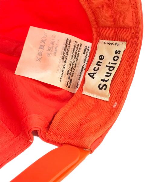 Acne studios（アクネ ストゥディオス）Acne studios (アクネ ストゥディオス) CAMP SATIN オレンジの古着・服飾アイテム