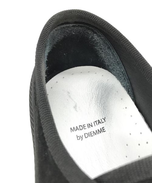 STONE ISLAND（ストーンアイランド）STONE ISLAND (ストーンアイランド) DIEMME BLACK CANVAS LOW TRAINERS ブラック サイズ:26cmの古着・服飾アイテム