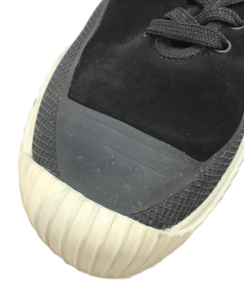 STONE ISLAND（ストーンアイランド）STONE ISLAND (ストーンアイランド) DIEMME BLACK CANVAS LOW TRAINERS ブラック サイズ:26cmの古着・服飾アイテム