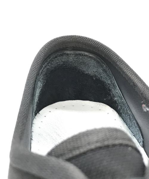 STONE ISLAND（ストーンアイランド）STONE ISLAND (ストーンアイランド) DIEMME BLACK CANVAS LOW TRAINERS ブラック サイズ:26cmの古着・服飾アイテム