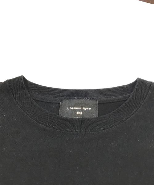 SAPEur（サプール）SAPEur (サプール) ロッドマンフォトプリントボックスロゴTシャツ ブラック サイズ:Lの古着・服飾アイテム