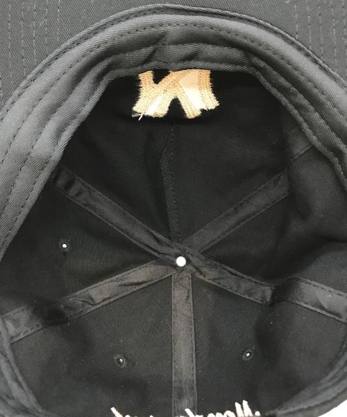 MONDAYSUCK（マンデーサック）MONDAYSUCK (マンデーサック) キャップ ブラックの古着・服飾アイテム