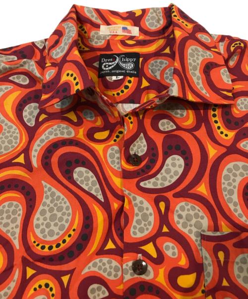 DRESS HIPPY（ドレスヒッピー）DRESS HIPPY (ドレスヒッピー) OLD PAISLEY S/S オレンジ サイズ:Lの古着・服飾アイテム