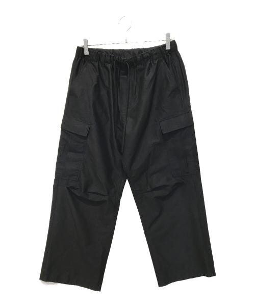 Adam et Rope（アダム エ ロペ）Adam et Rope (アダム エ ロペ) ワイド イージー カーゴパンツ　GMS-05200 ブラック サイズ:Mの古着・服飾アイテム