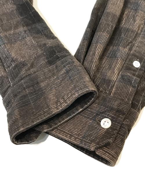 JOURNAL STANDARD（ジャーナルスタンダード）JOURNAL STANDARD (ジャーナルスタンダード) パターンコーデュロイ レギュラーカラーシャツ　24050600568030 ベージュ サイズ:Mの古着・服飾アイテム