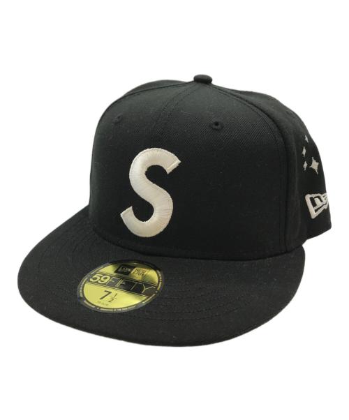 SUPREME（シュプリーム）Supreme (シュプリーム) New Era (ニューエラ) キャップ ブラックの古着・服飾アイテム