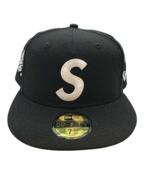 SUPREME（シュプリーム）Supreme (シュプリーム) New Era (ニューエラ) キャップ ブラックの古着・服飾アイテム