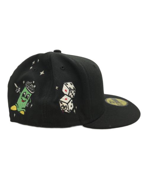 SUPREME（シュプリーム）Supreme (シュプリーム) New Era (ニューエラ) キャップ ブラックの古着・服飾アイテム