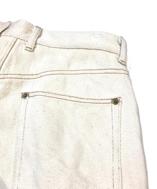 cornier（コルニエ）Cornier (コルニエ) SILK NEP DENIM ホワイト サイズ:Sの古着・服飾アイテム