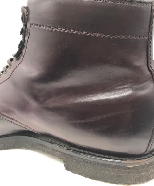 Alden（オールデン）Alden (オールデン) Tanker Boot Cordovan　4540H バーガンディー サイズ:9Dの古着・服飾アイテム