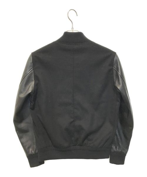 Cinquanta（チンクワンタ）Cinquanta (チンクワンタ) BEAMS (ビームス) コンビレザースタジャン 50　61 ブラック サイズ:44の古着・服飾アイテム