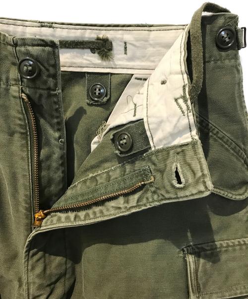 US ARMY（ユーエスアーミー）US ARMY (ユーエスアーミー) M-51 カーゴショーツ オリーブ サイズ:表記無しの古着・服飾アイテム