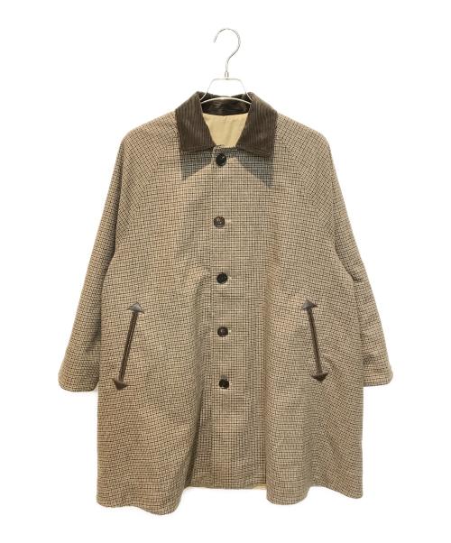 ticca（ティッカ）ticca (ティッカ) リバーシブルステンカラーコート ベージュ サイズ:FREEの古着・服飾アイテム