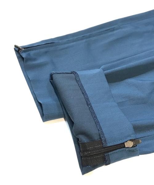PT TORINO（ピーティートリノ）PT TORINO (ピーティートリノ) スーパーストレッチナイロンテーパードパンツ ブルー サイズ:44の古着・服飾アイテム