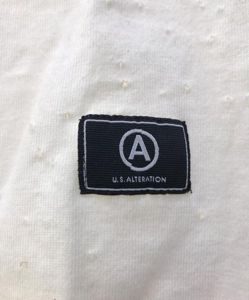 GOD SELECTION XXX（ゴッドセレクショントリプルエックス）GOD SELECTION XXX (ゴッドセレクショントリプルエックス) プリントダメージTシャツ ホワイト サイズ:Mの古着・服飾アイテム