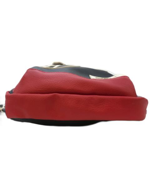 CASTELBAJAC（カステルバジャック）CASTELBAJAC (カステルバジャック) ボディーバッグ ネイビーの古着・服飾アイテム