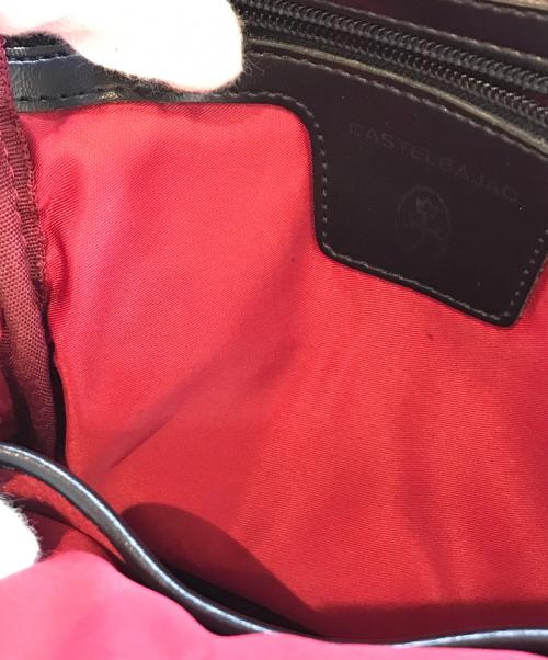 CASTELBAJAC（カステルバジャック）CASTELBAJAC (カステルバジャック) ボディーバッグ ブラックの古着・服飾アイテム