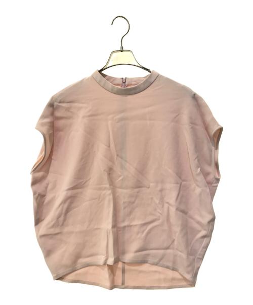 SOEJU（ソージュ）SOEJU (ソージュ) スタンドカラーコクーンブラウス　S-00-SB-063 ピンク サイズ:Lの古着・服飾アイテム