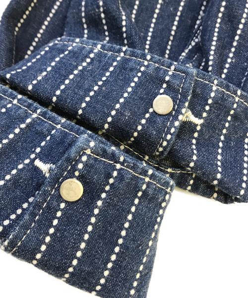 F.O.B FACTORY（エフオービー ファクトリー）F.O.B FACTORY (エフオービー ファクトリー) WABASH COVERALL　F2410 インディゴ サイズ:Lの古着・服飾アイテム