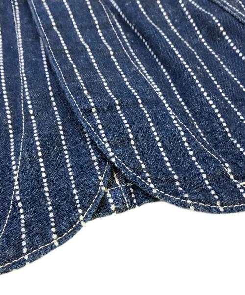 F.O.B FACTORY（エフオービー ファクトリー）F.O.B FACTORY (エフオービー ファクトリー) WABASH COVERALL　F2410 インディゴ サイズ:Lの古着・服飾アイテム