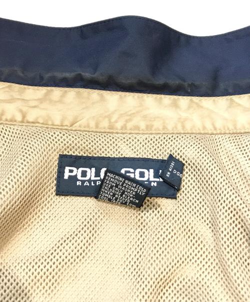 POLO GOLF（ポロ ゴルフ）POLO GOLF (ポロ ゴルフ) スイングトップ ベージュ サイズ:XLの古着・服飾アイテム