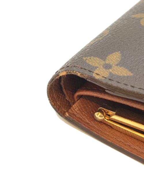LOUIS VUITTON（ルイ ヴィトン）LOUIS VUITTON (ルイ ヴィトン) 2つ折り財布　M61663 ブラウンの古着・服飾アイテム
